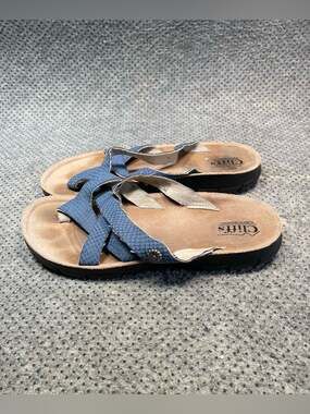 Cliffs by White Mountain Blue Sandals Size 9 Women’s